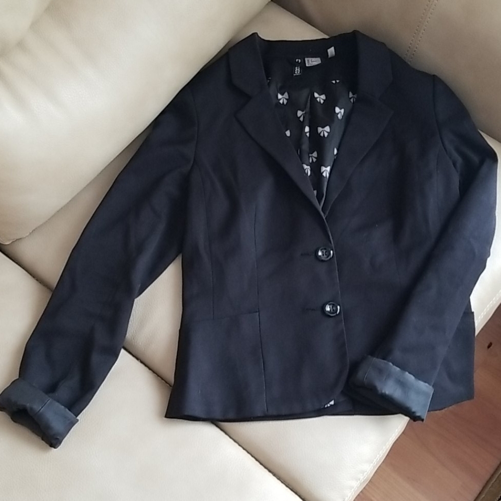 Cropped blazer - Picture 3 of 9